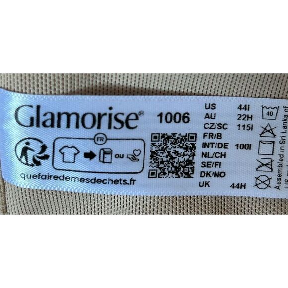 Glamorise Bra Size 44I and 36DD - Picture 3 of 4